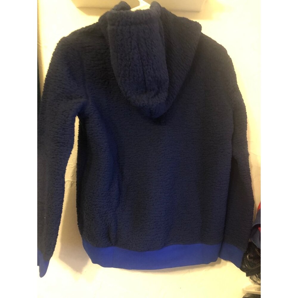 NWT Lands End Unisex SZ XS 4-5 Pullover Sherpa Feel Hoodie Pockets MSRP 50$ - Picture 2 of 2